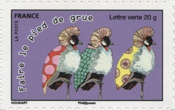 Stamp, Proverbs, France,  , Literature, Press and Comics