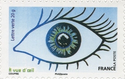 Stamp, The Sight, France,  , The Body, Mankind