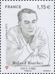 Stamp, Semiotician and Critic, France,  , Literature, Press and Comics, Writers