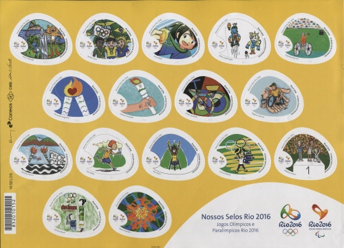 Our Rio 2016 stamps