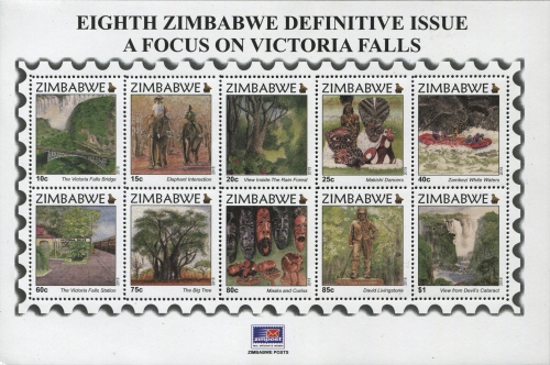 8th Definitives - A focus on Victoria Falls