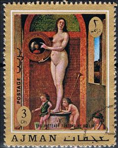 Stamp, Giovanni Bellini, Ajman,  , Nudes