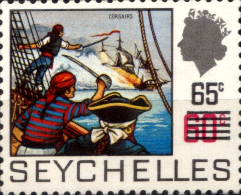 History - Previous Stamps Surcharged