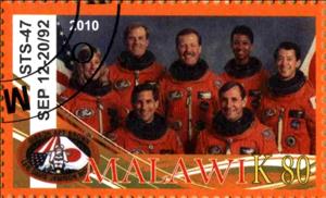 Stamp, Sts-47, Cinderellas,  , Astronauts