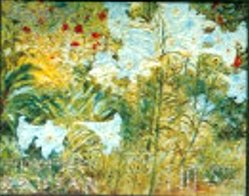 Stamp, Kuroda, Bhutan,  , Flowers, Paintings