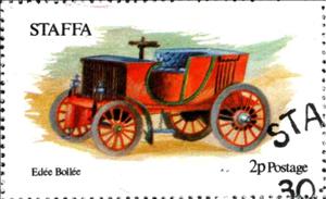 Stamp, Edee Bollee, Cinderellas,  , Cars