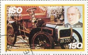 Stamp, Humber 1903, Cinderellas,  , Cars