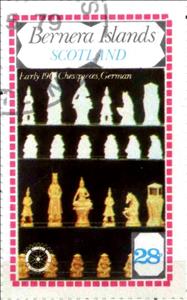 Stamp, Chess, Cinderellas,  , Chess, Sport