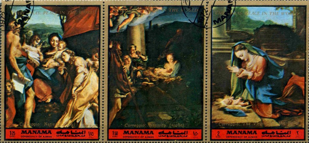 Paintings by Correggio