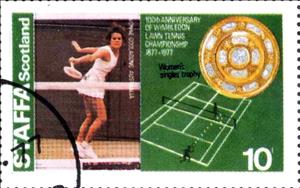 Stamp, Tennis, Cinderellas,  , Sport
