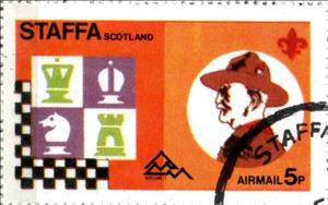Stamp, Chess, Cinderellas,  , Chess, Sport