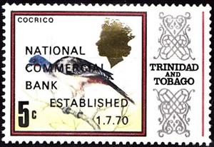 Stamp, Redtailed chachalaca, Trinidad and Tobago,  , Animals (Fauna), Birds