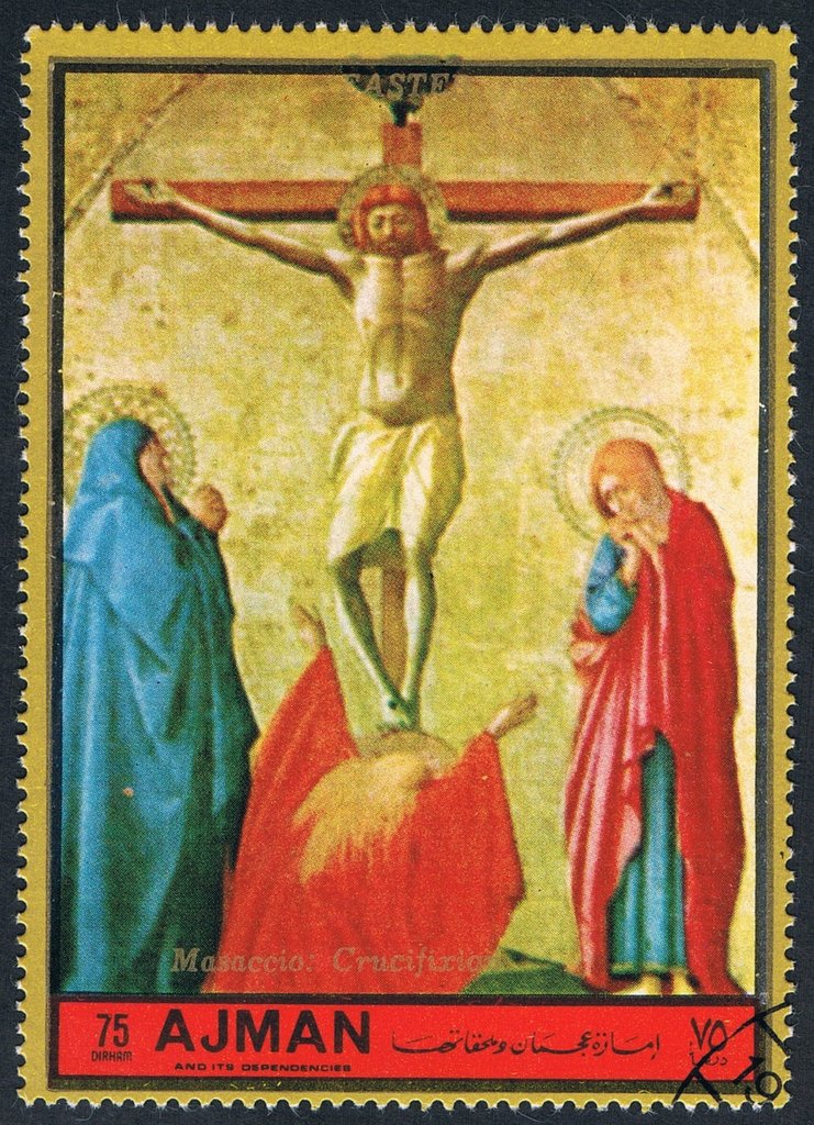 Crucifixion; by Masaccio