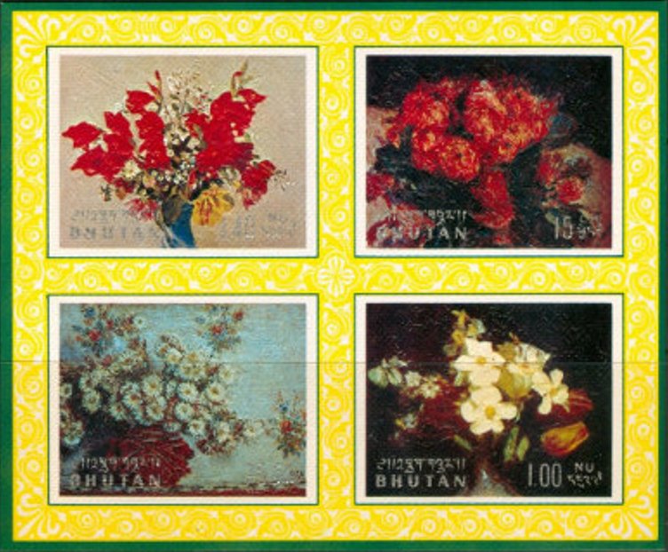 Floral paintings
