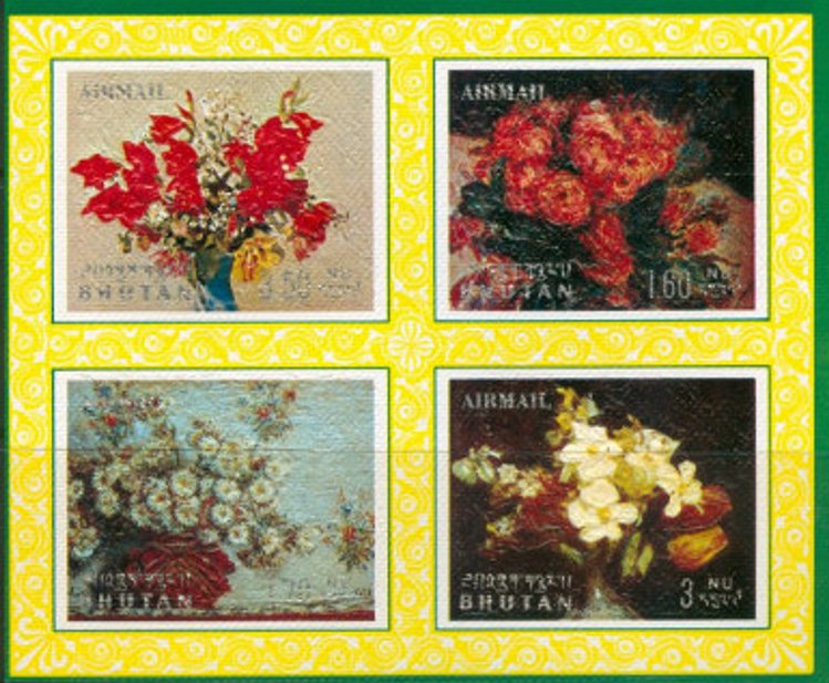Floral paintings