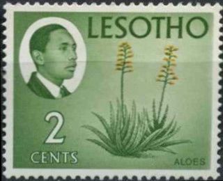 King Moshoeshoe II and Aloes