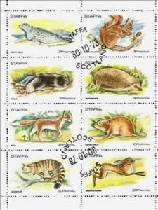 Mini Sheet, Fauna, Cinderellas,  , Animals (Fauna)