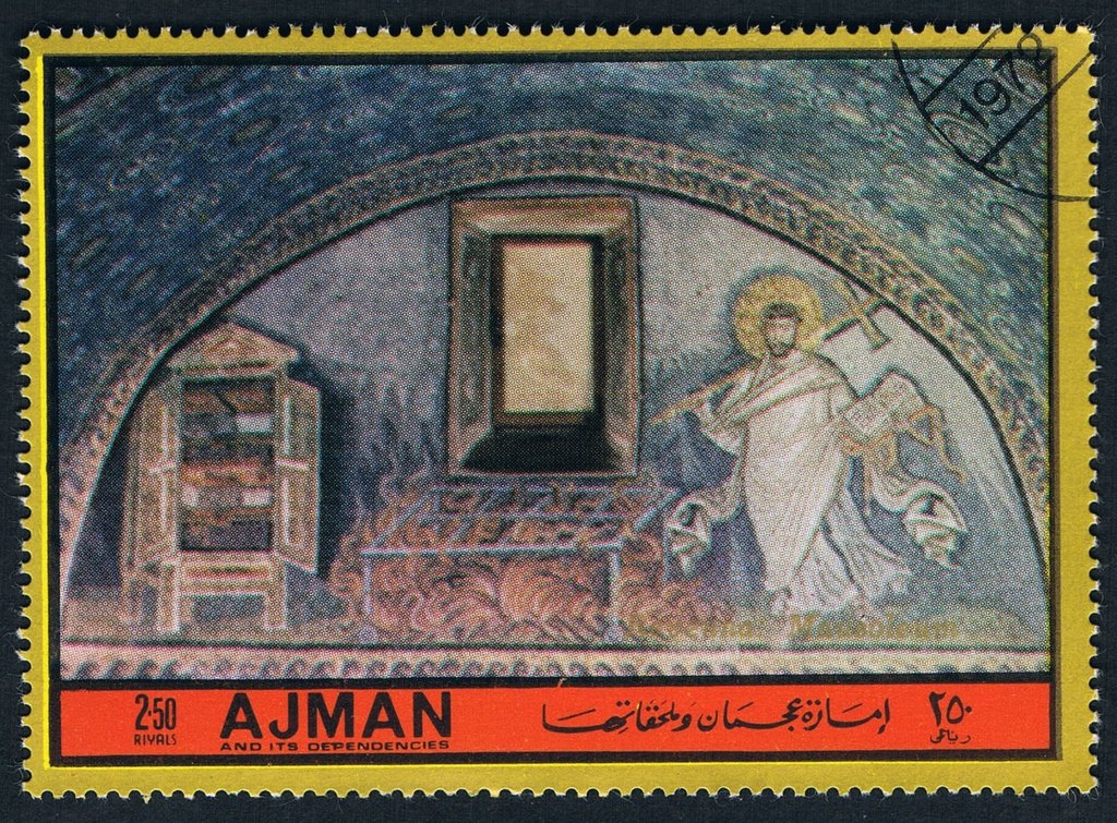 Mosaic "St. Lawrence" Mausoleum of Galla Placida