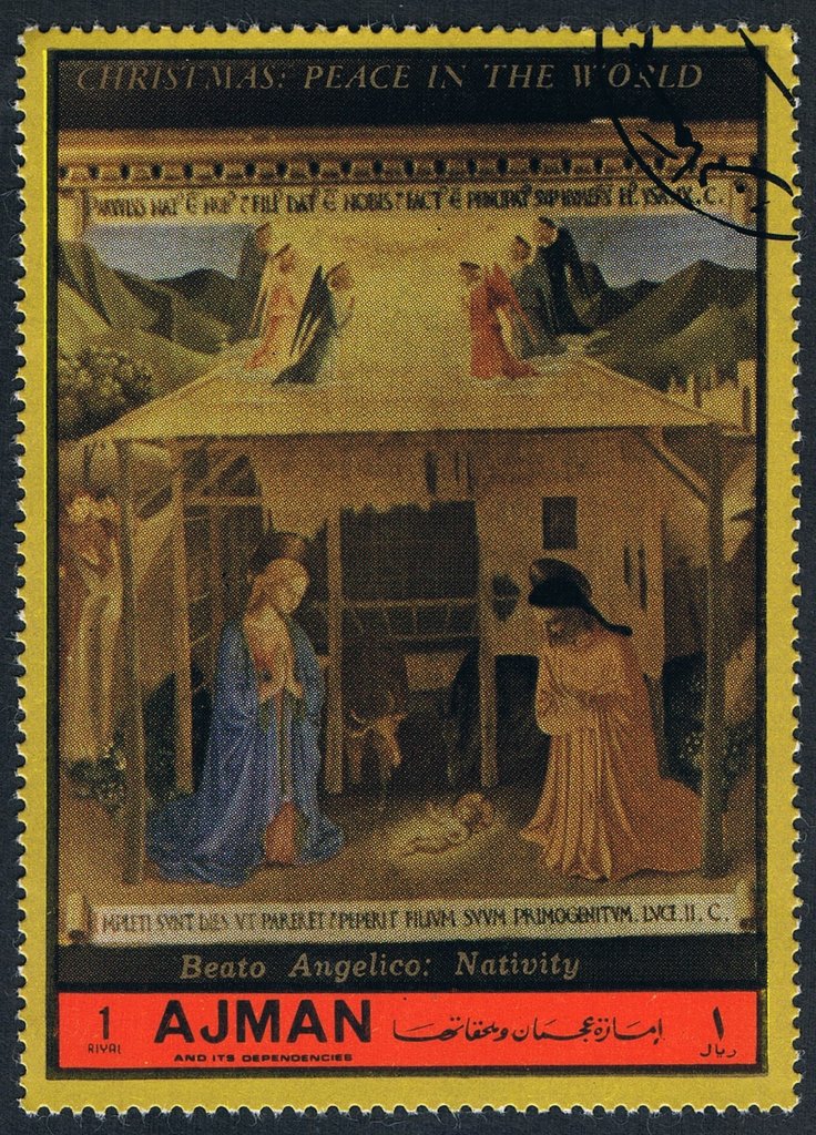 Nativity; by Fra Angelico