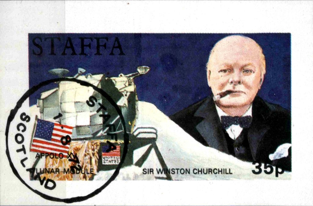 Appolo XV Lunar Module / Sir Winston Churchill