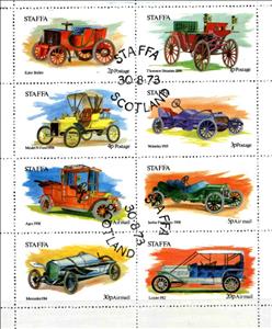 Mini Sheet, Cars, Cinderellas,  , Cars