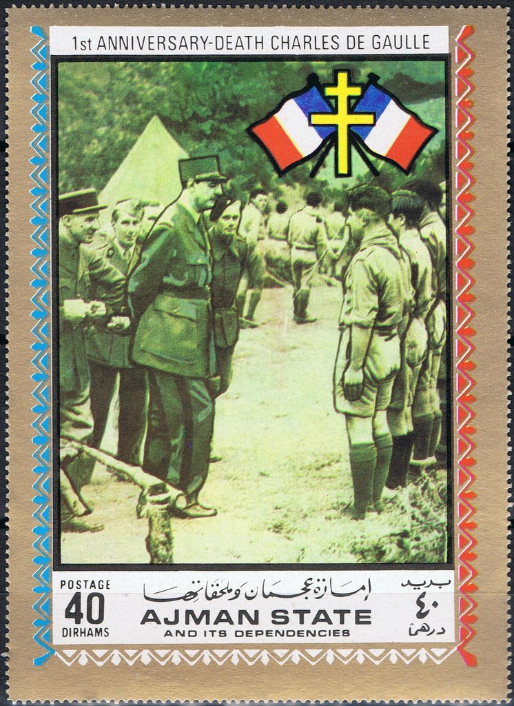 Death of General Charles de Gaulle