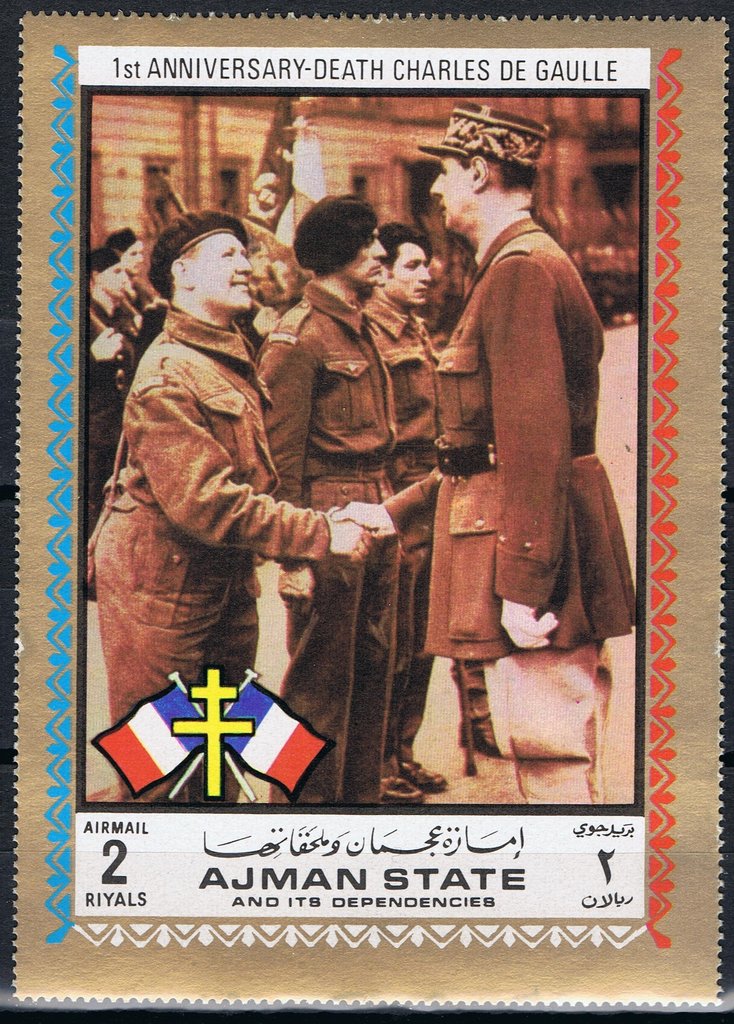 Death of General Charles de Gaulle