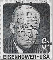 Stamp, Dwight David Eisenhower, United States of America,  , Heads of State