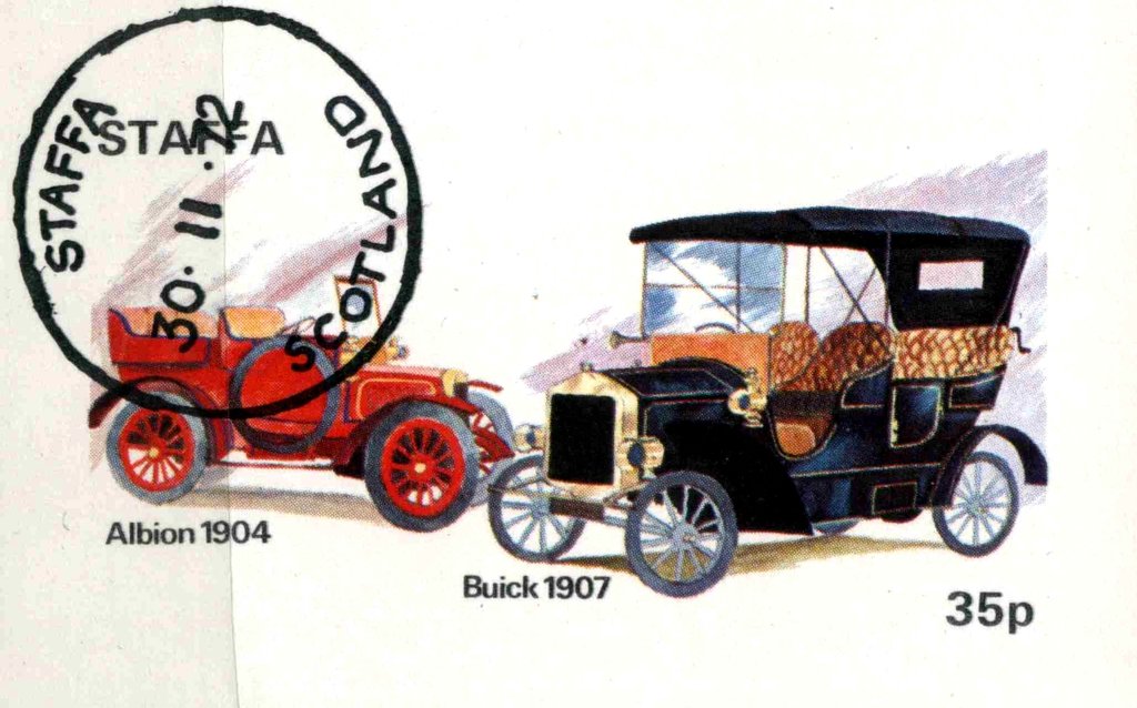 Albion 1904 and Buick 1907