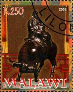 Stamp, Religious Art, Cinderellas,  