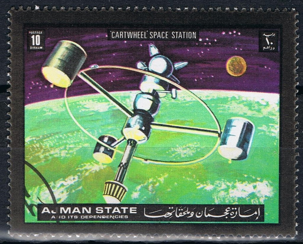 Cartwheel`space station