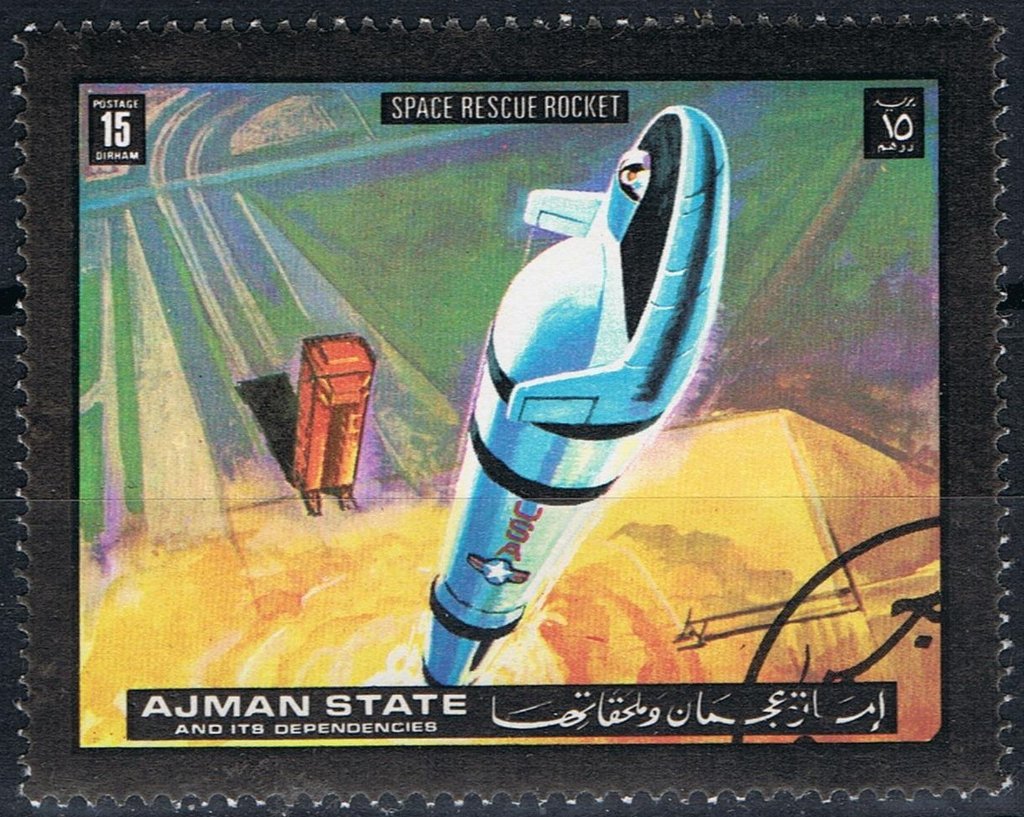 Space rescue rocket