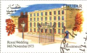Stamp, Clarence House, Cinderellas,  