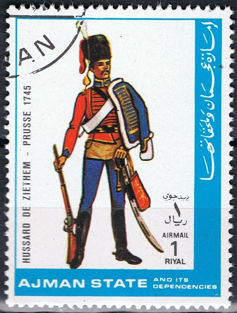 Hussard de Ziethem - Prusse 1745