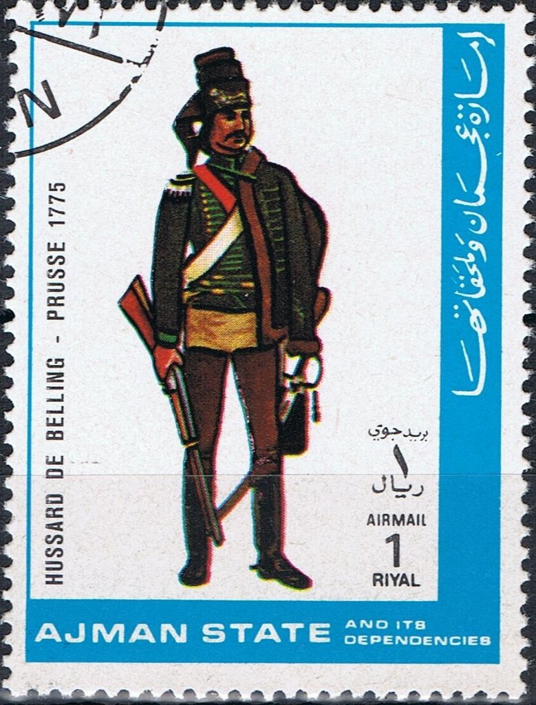 Hussard de belling - Prusse 1775