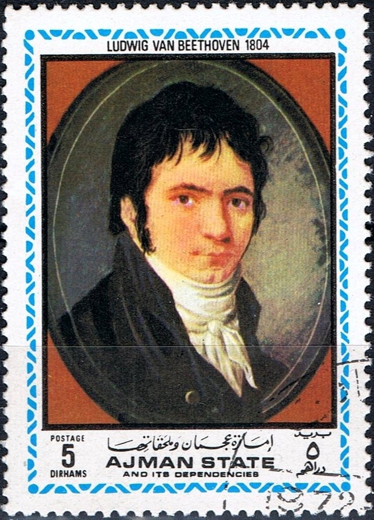 Ludwig van Beethoven (1770-1827); painting from 1804