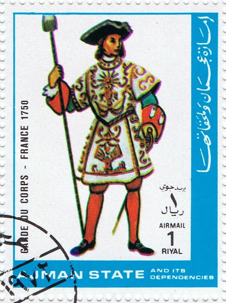 Garde du corps - France 1750