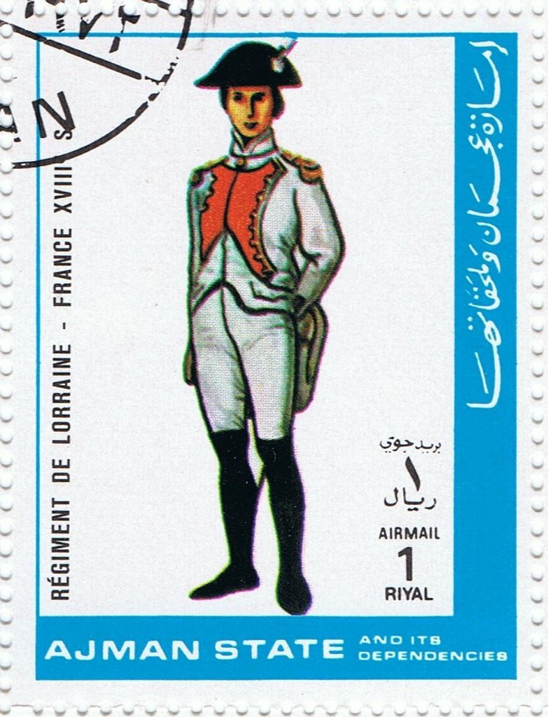 Regiment de Lorraine - France XVIII . S