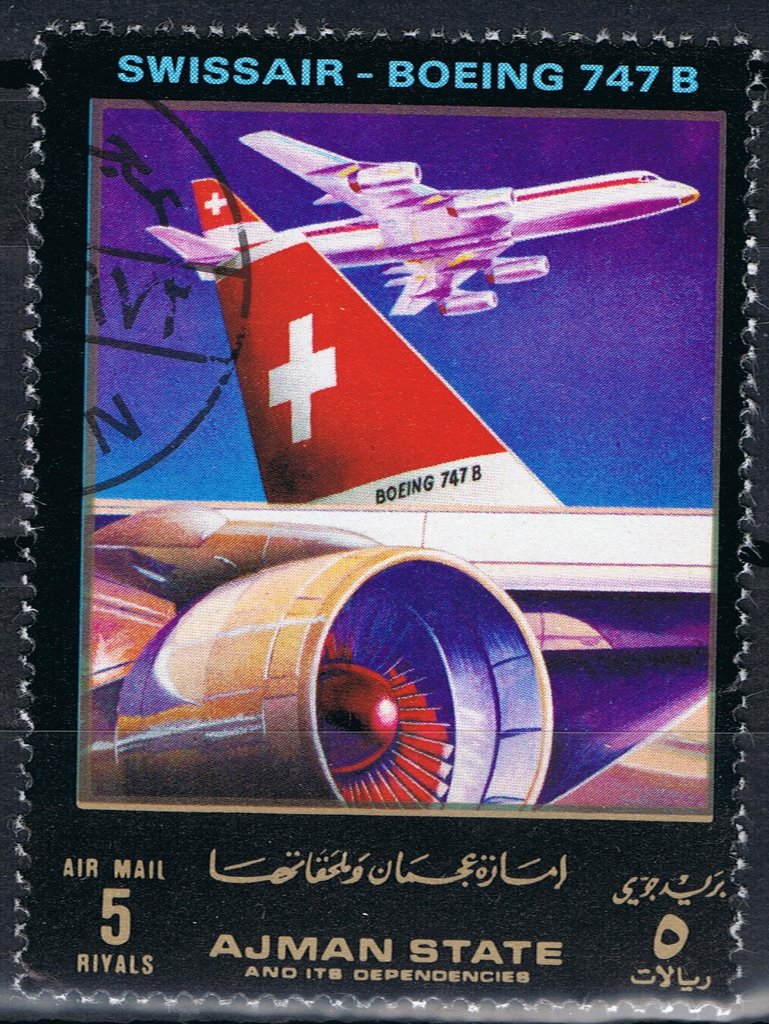 Boeing 747 B, SWISSAIR