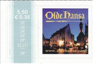 Stamp, Olde Hansa - In Night, Cinderellas,  
