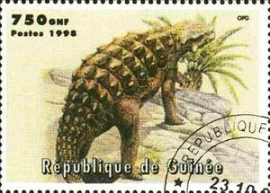 Stamp, Dinosaurs, Cinderellas,  , Dinosaurs