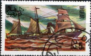 Stamp, The Admelia 1857, Cinderellas,  