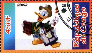 Stamp, Donald, Cinderellas,  , Cartoons