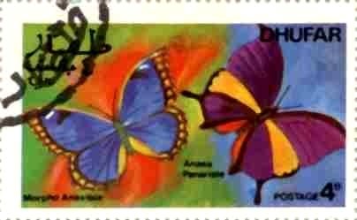 Stamp, Butterflies, Cinderellas,  , Butterflies