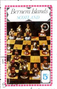 Stamp, Chess, Cinderellas,  , Chess, Sport