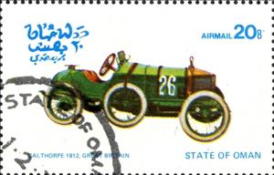 Stamp, Calthorpe, Cinderellas,  , Cars