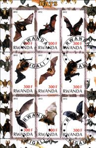 Mini Sheet, Bats, Cinderellas,  , Bats