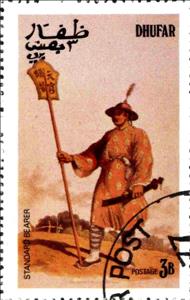 Stamp, Standard bearer, Cinderellas,  