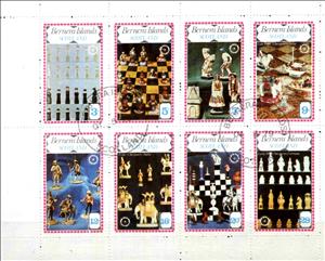 Mini Sheet, Chess, Cinderellas,  , Chess, Sport