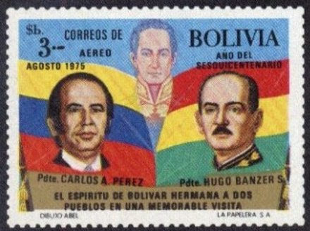 Presidents Perez and Banzer